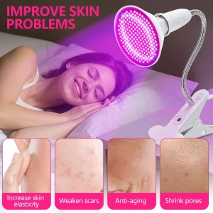 Anti Aging Red blue LED Light Therapy Bulb