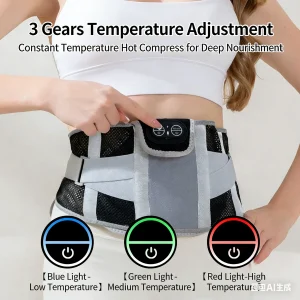 Red Light Heating Waist Belt,