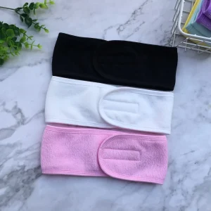 3pcs white black pink Yoga Hair Band
