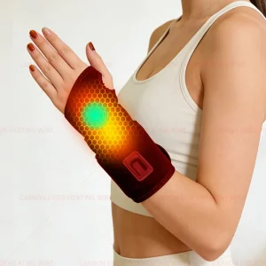 Red Light Heating and Vibration Wrist Wrap