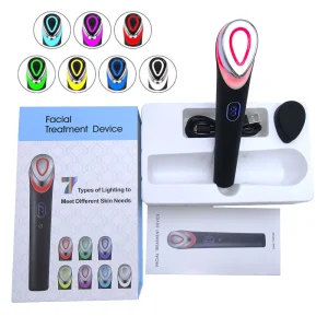 7 Colors Beauty Wand Red Light Eye Massager